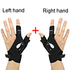 LED Flashlight Gloves - Practical Durable Fingerless Gloves