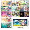 12Pcs Diamond Painting Garden Flowers Greeting Card Set with Envelope