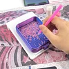 Diamond Painting Tray Stand with Adjustable Tilt & Bevel Edges - Wrist Pain for Diamond Art, Cross-Stitch & Beading Crafts