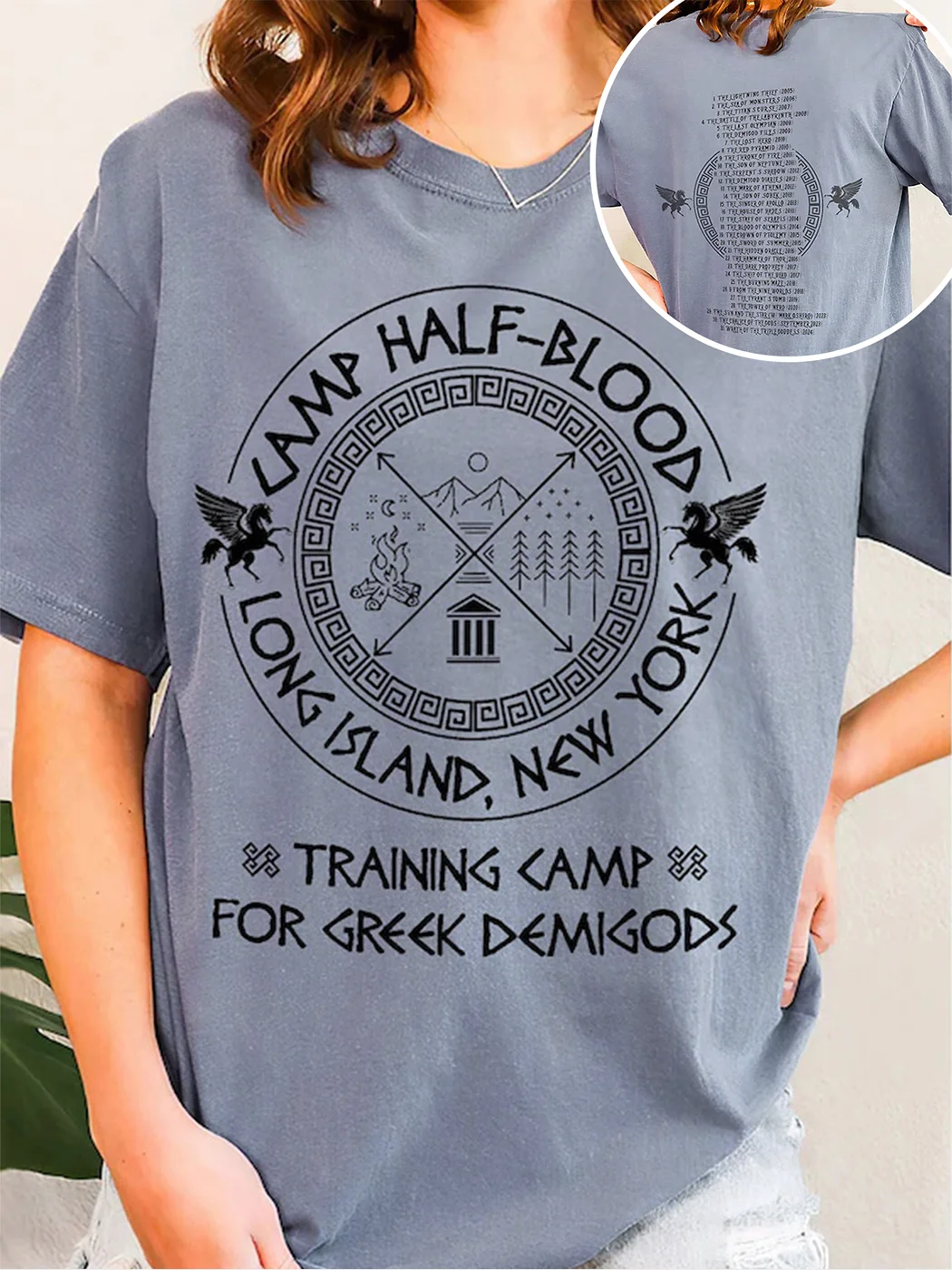 Camp Half Blood, Heroes Of Olympus Tshirt / DarkAcademias /Darkacademias