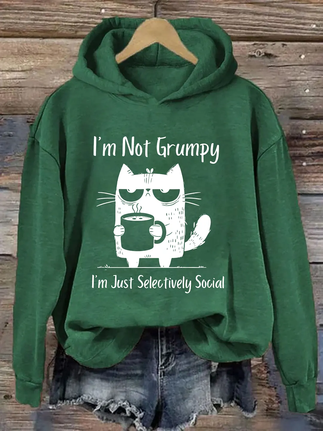 Funny Grumpy Cat Hoodie