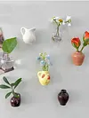 3D Ceramic Vases Fridge Magnet Decorative Vase Fridge Magnet for Fridge Ornament