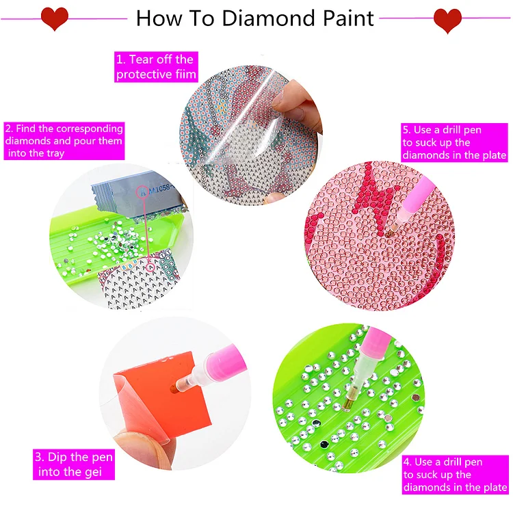 7 Pcs Diamond Collage Diamond Art Painting Coasters Kits with Holder DIY  Diamond Art Coaster Non Slip Coaster for Adults Diamond Painting Kits