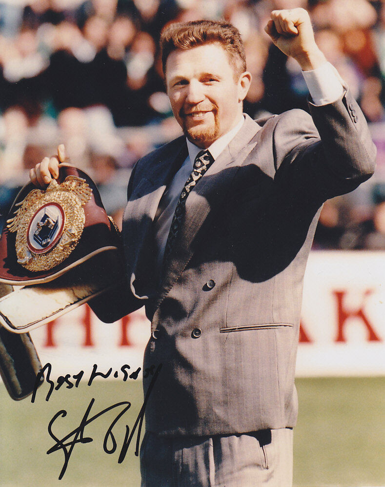 Steve Collins Hand Signed Photo Poster painting 10x8.