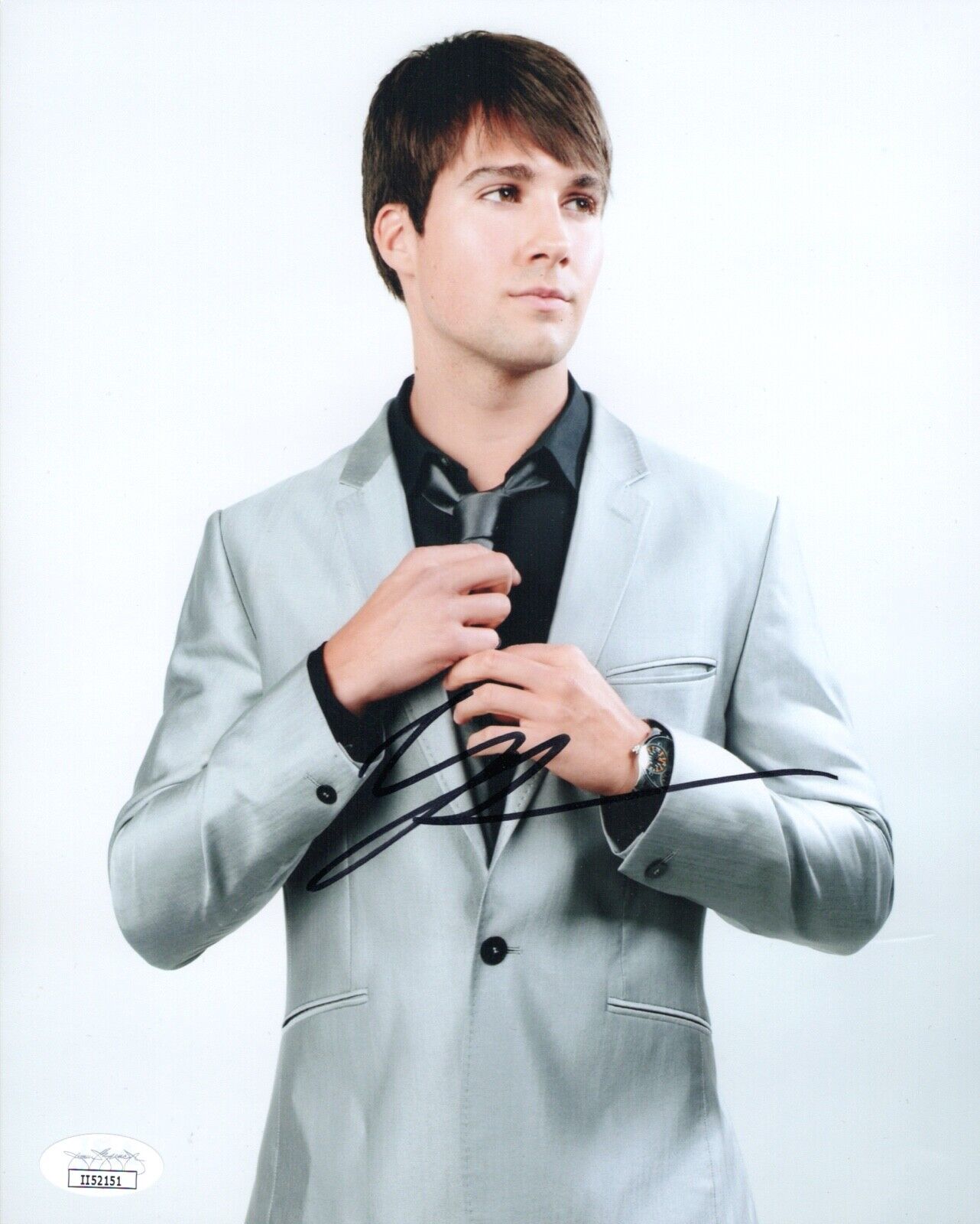 James Maslow Signed BIG TIME RUSH 8x10 Photo Poster painting In Person Autograph JSA COA Cert