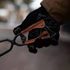 BBQ Charcoal Clips Carbon Steel Long Handle Fire Poker Outdoor Camping BBQ Tools