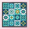 Mandala-14CT Stamped Cross Stitch 40*40cm/15.75*15.75in tapestrymarket