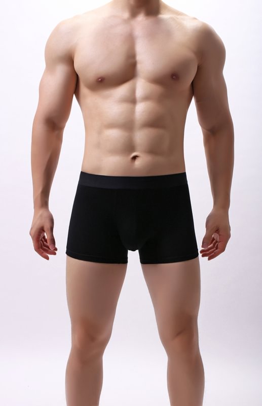 Men's Modal Soft  Boxer Briefs Breathable Underwear