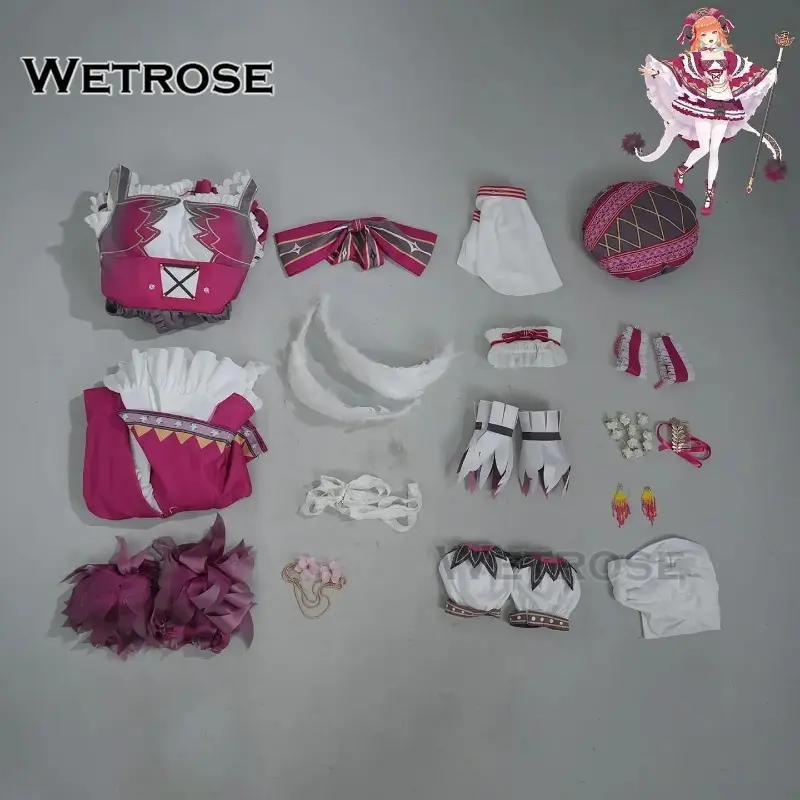 [Wetrose] Pre-Order Takanashi Kiara Hololive EN Vtuber Drawn to Dawn Concert New Outfit Cosplay Costume
