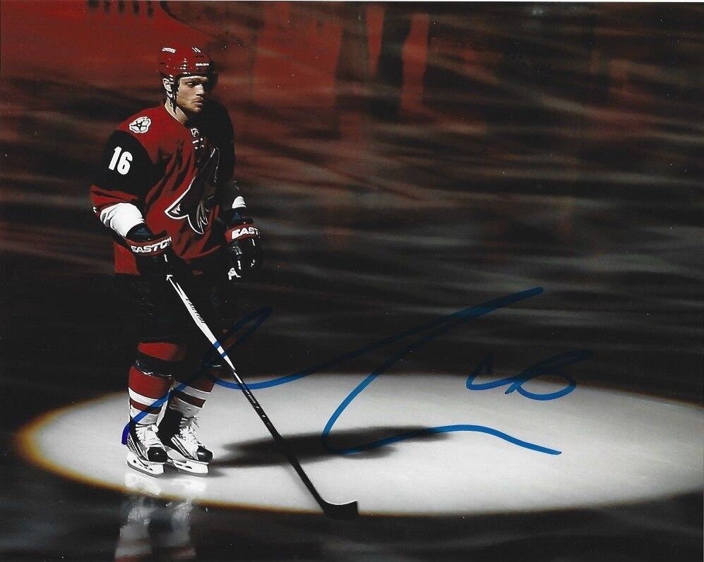 Arizona Coyotes Max Domi Signed Autographed 8x10 NHL Photo Poster painting COA H