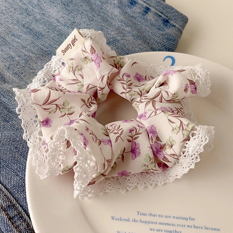 Women’s Casual Minimalist Bow Knot Cloth Hair Tie