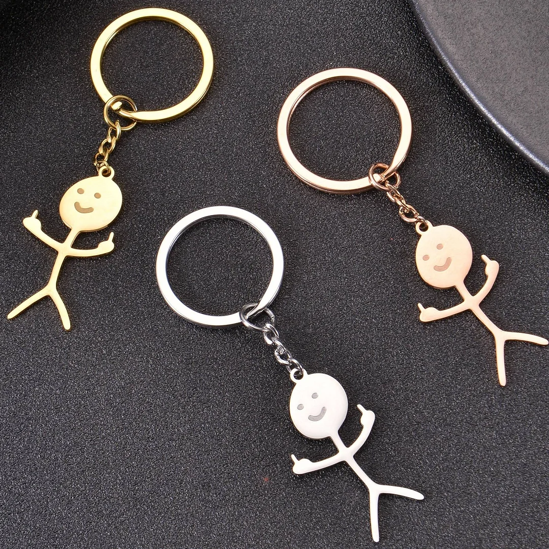 Funny Doodle Stickman Necklace (Buy One Get One Free)