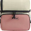 Double Layers Lunch Bag Leak Proof Hand-Held Cooler Box Portable Picnic Trip Bag