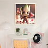 Groot-11CT Stamped Cross Stitch 40*40cm/15.75*15.75in