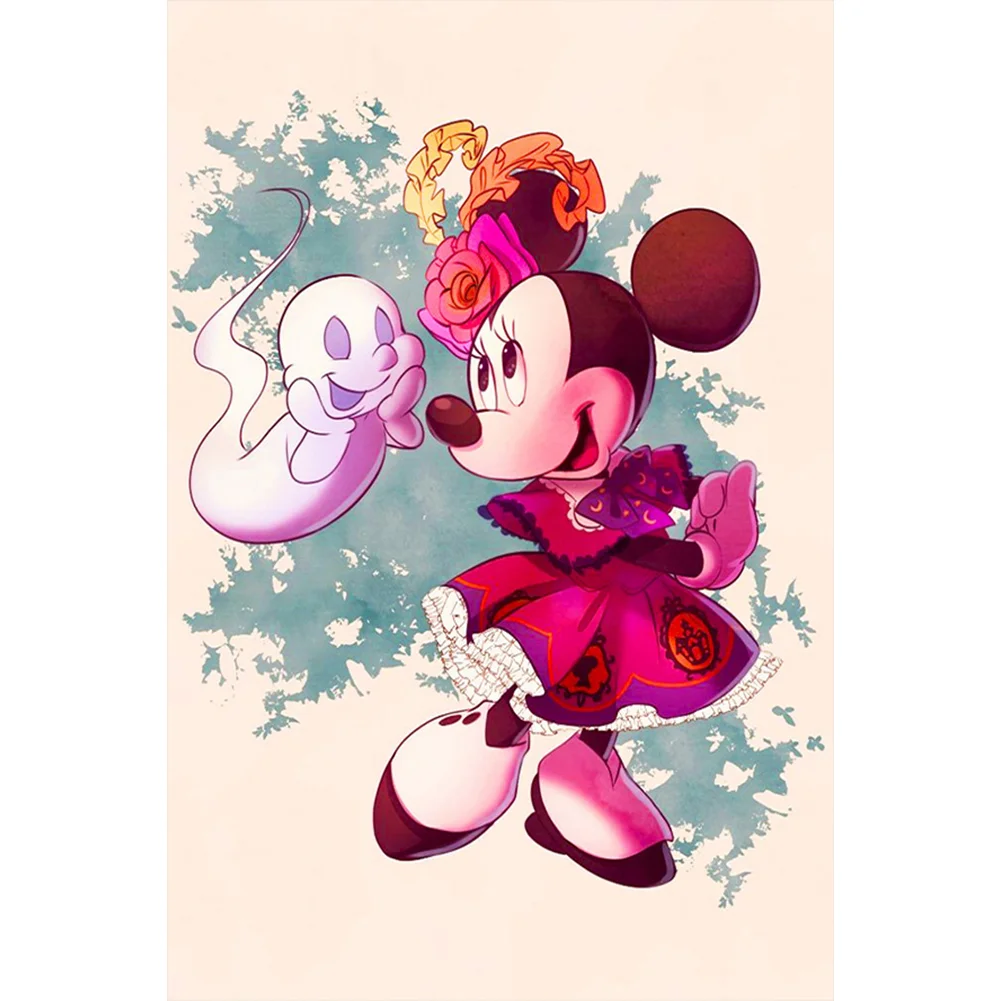 Mickey Mouse (canvas) full round or square drill diamond painting