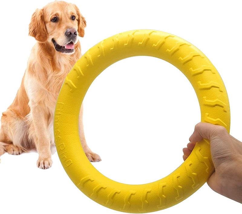 Indestructible Flying Discs for Medium/Large Breeds Puller Dog Training Ring