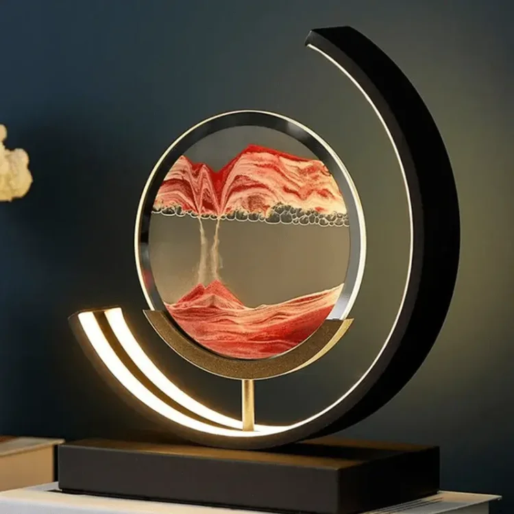 Creative Quicksand Painting Table Lamp