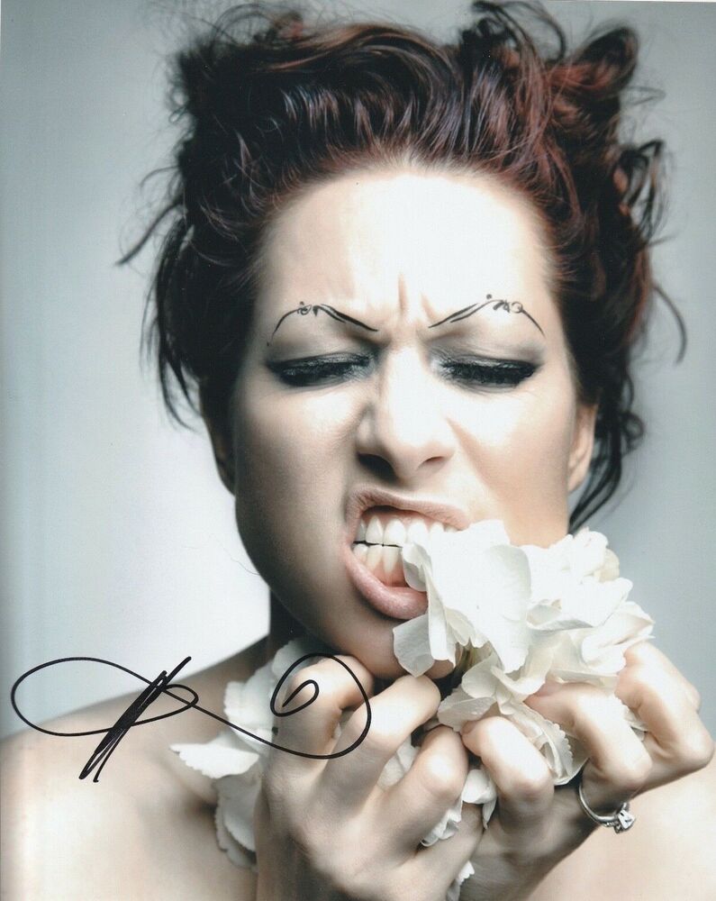 * AMANDA PALMER * signed autographed 8x10 Photo Poster painting * THE DRESDEN DOLLS * 3