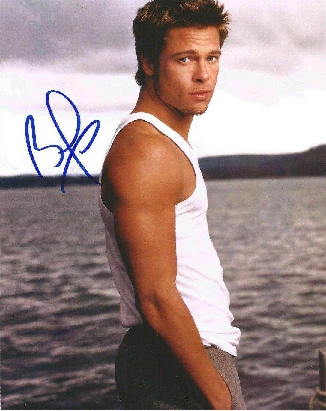 Brad Pitt Autographed Signed 8x10 Photo Poster painting ( Fight Club ) REPRINT