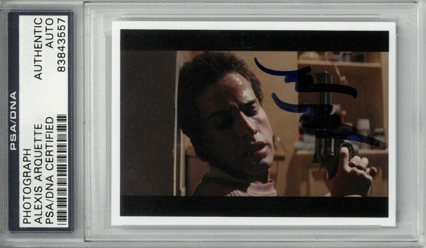 Alexis Arquette Signed Pulp Fiction 2.5x3.5 Photo Poster painting Encap PSA/DNA #83843557