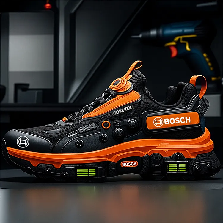 Buty robocze Bosch na zam&oacute;wienie z ochroną palc&oacute;w