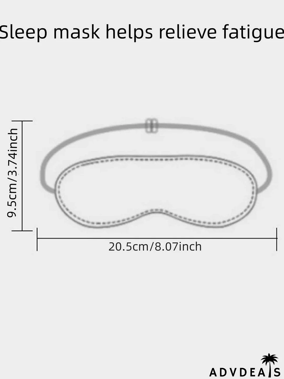 Plain Plush Eye Cover