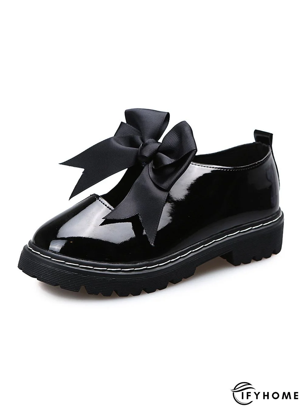 Women's Bow Decor Hollow out Slip On Mary Jane Shoes | IFYHOME