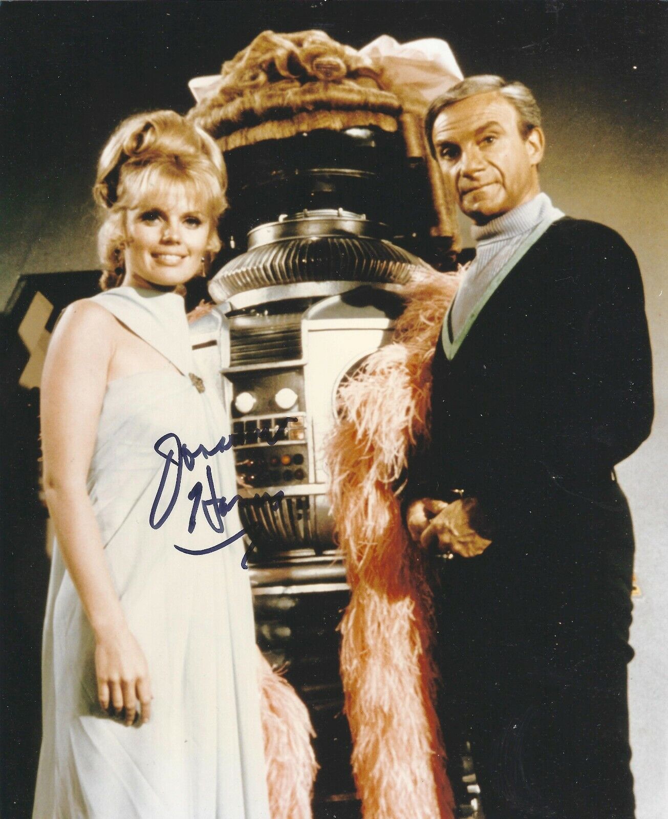 JONATHAN HARRIS SIGNED LOST IN SPACE 8x10 Photo Poster painting UACC & AFTAL RD AUTOGRAPH