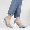 100mm Heels Red Bottoms Classic Party Daily Wedding Pumps Patent Stilettos Shoes