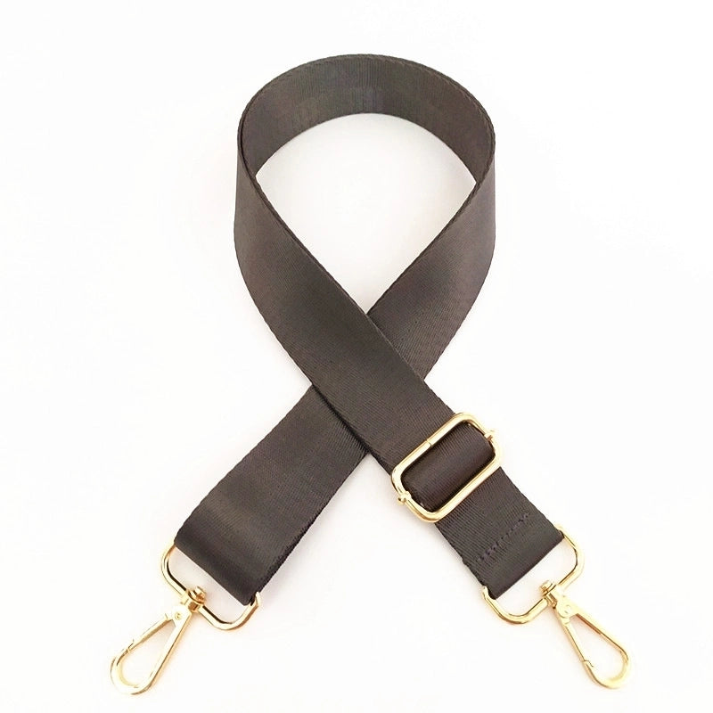 Solid Color Long Shoulder Strap Adjustable Replacement Bag Strap
