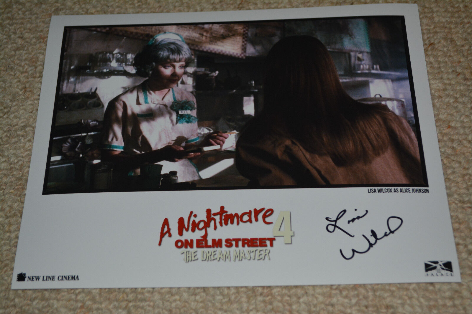 LISA WILCOX signed autograph 8x10 NIGHTMARE ON ELM STREET 4