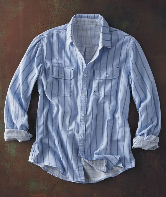 Men's Casual Check Print Long Sleeve Lapel Shirt