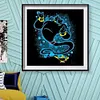 Aladdin - Full Round Diamond Painting-(Silhouette style)