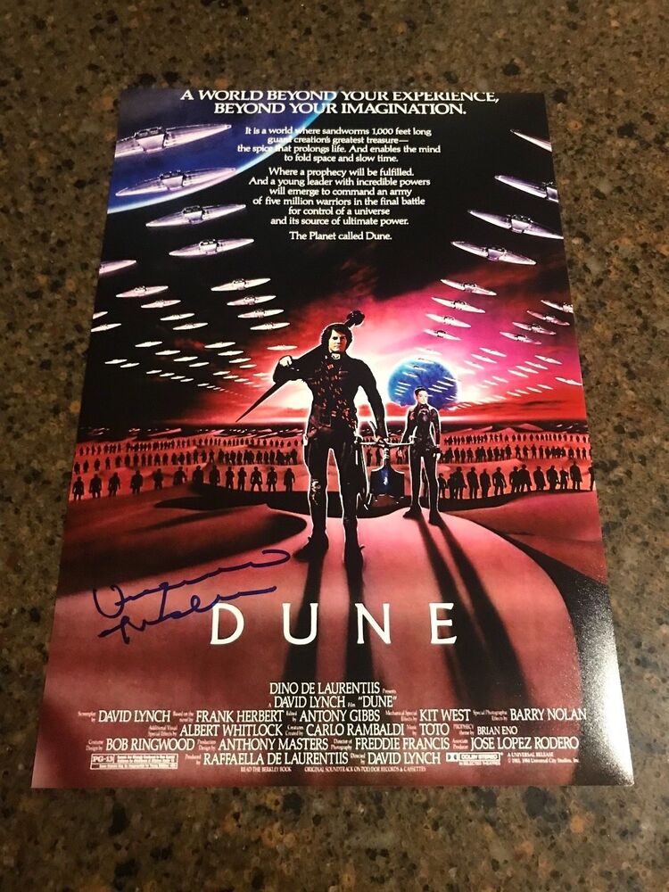 * VIRGINIA MADSEN * signed autographed 12x18 Photo Poster painting poster * DUNE * 2