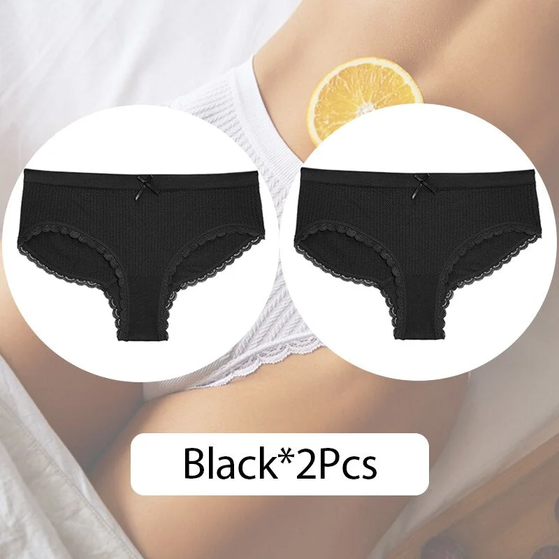 FINETOO Women Seamless Briefs 3D Jacquard Panties Low Waist Bow Underwear M-2XL Female Underpants Soft Ladies Panty Lingerie New