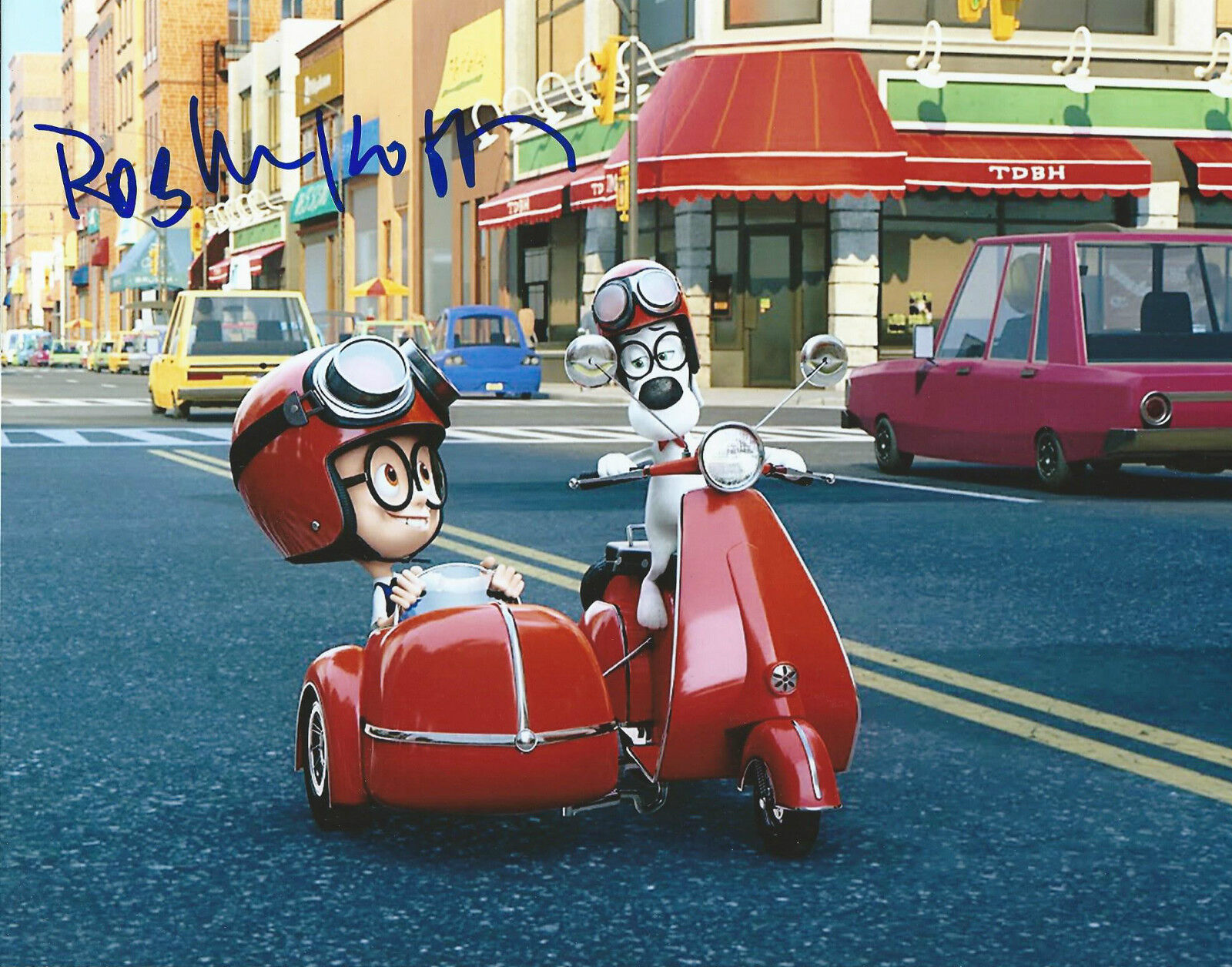 **GFA Mr.Peabody & Sherman Movie *ROB MINKOFF* Signed 8x10 Photo Poster painting MH4 PROOF COA**