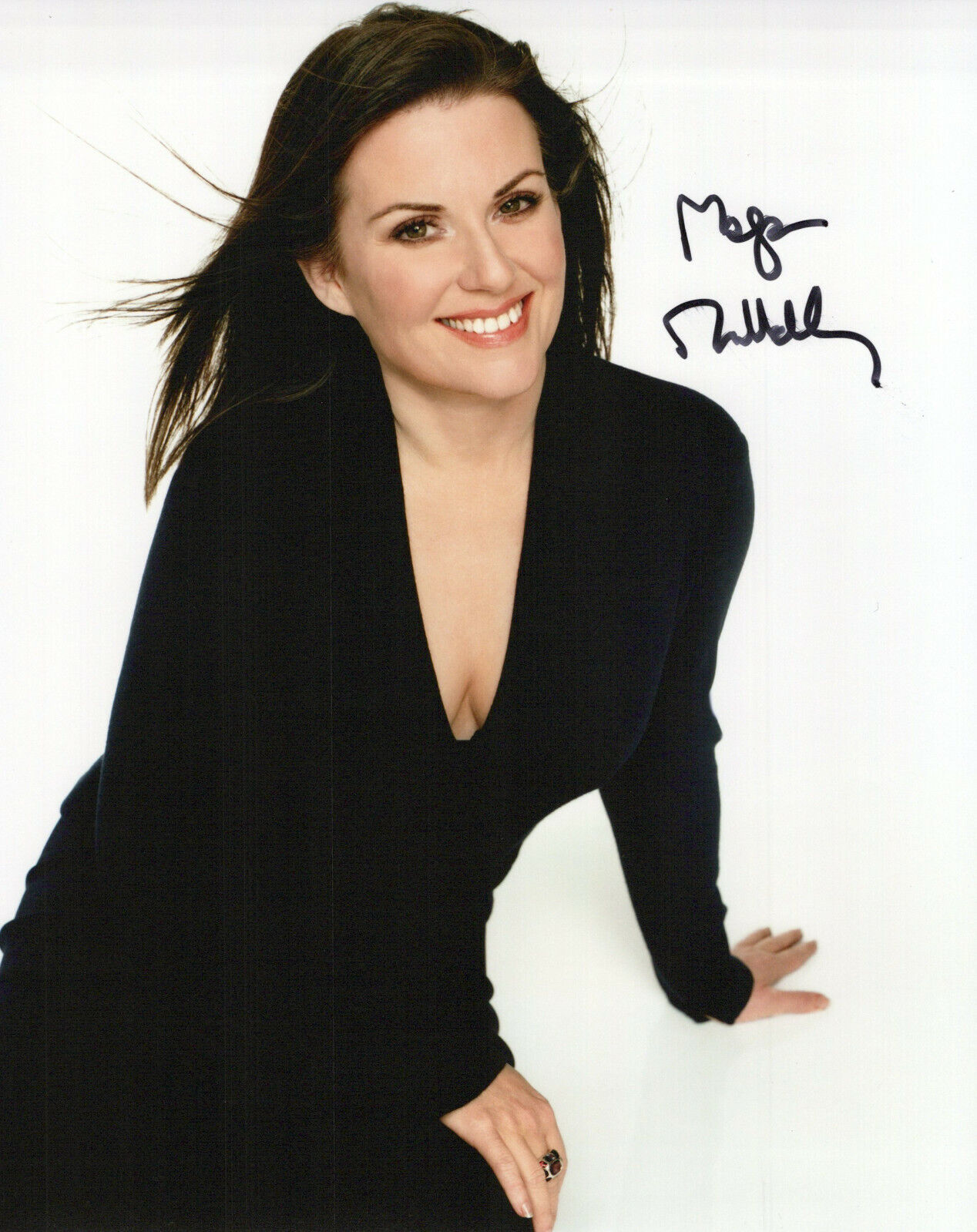 Megan Mullally glamour shot autographed Photo Poster painting signed 8x10 #7