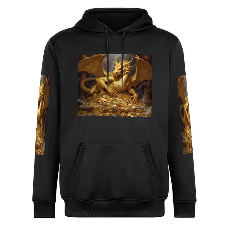 Adult Sweater GOLDEN DRAGON  customized, personalized, gift