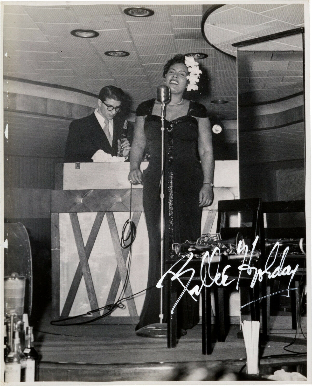 BILLIE HOLIDAY Signed Photo Poster paintinggraph - Soul / R&B / Blues Vocalist - preprint