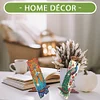 2-Pack Acrylic Peacock Diamond Art Phone Stand & Mirror Kit for Beginner Adult
