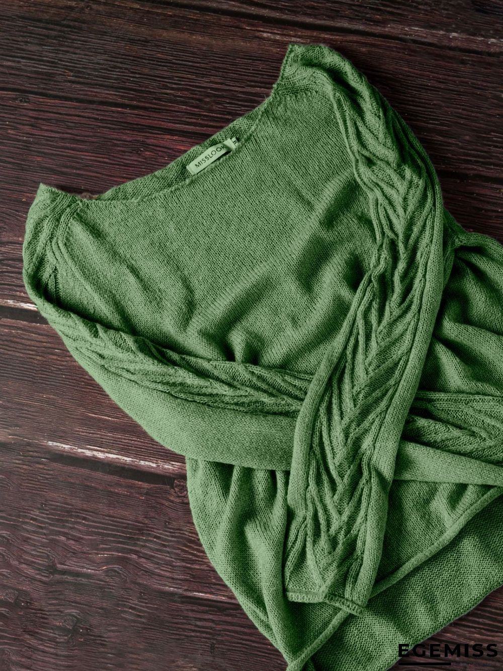 Casual Shift Knitted Sweater | EGEMISS