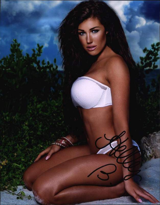 Holly Bortolazzo authentic signed model 8x10 Photo Poster painting W/Cert Autographed A0006