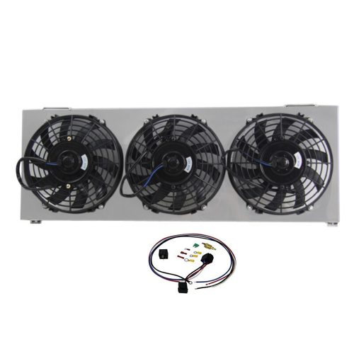 Alloyworks 3x9‘’ Aluminum Shroud Fan Relay For Jeep Cherokee Comanche 1984-2001 1986