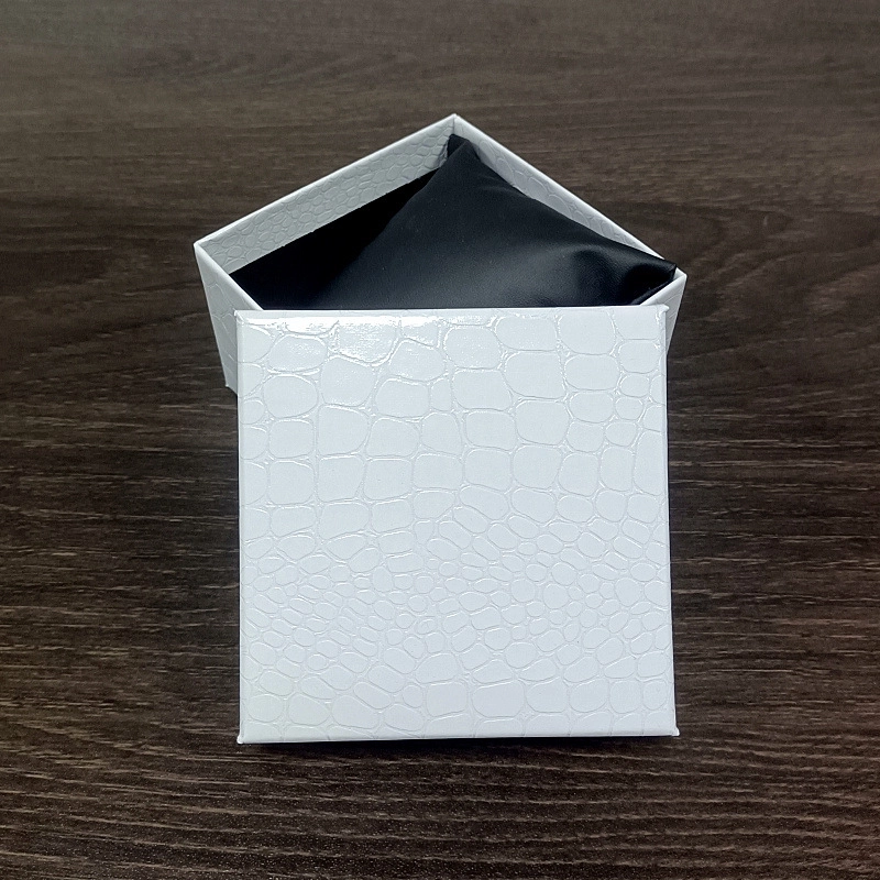 Spot Imitation Leather Litchi Pattern Watch Box Heaven And Earth Cover Bracelet Packaging Box Jewelry Storage Single Gift Box Printed LOGO