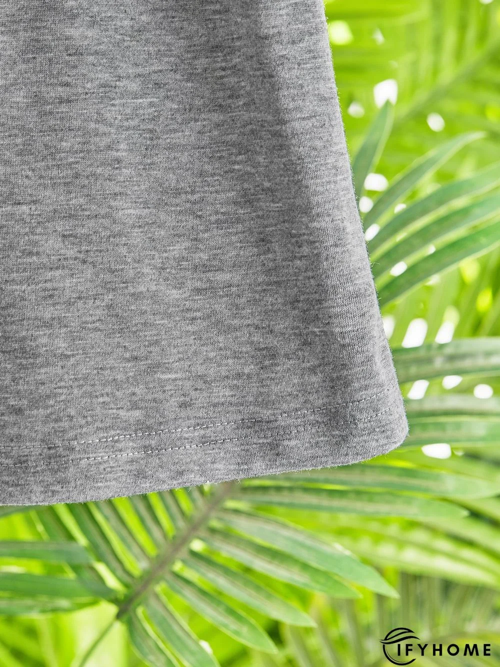 Letter Long Sleeve V-neck Casual Tunic T-Shirt | IFYHOME