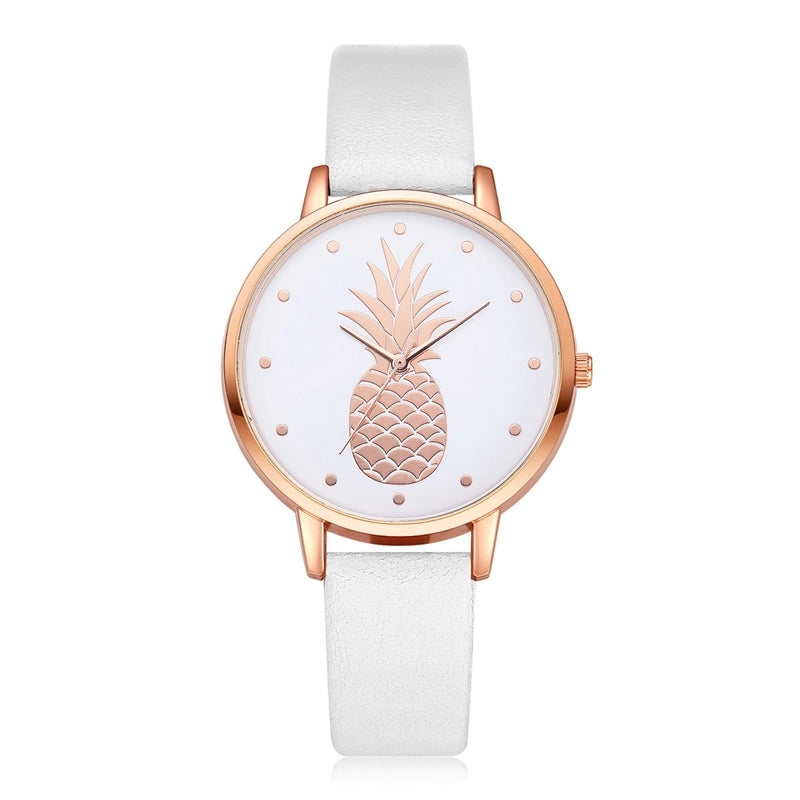 Minimalist Pineapple Buckle Quartz Women’s Watches