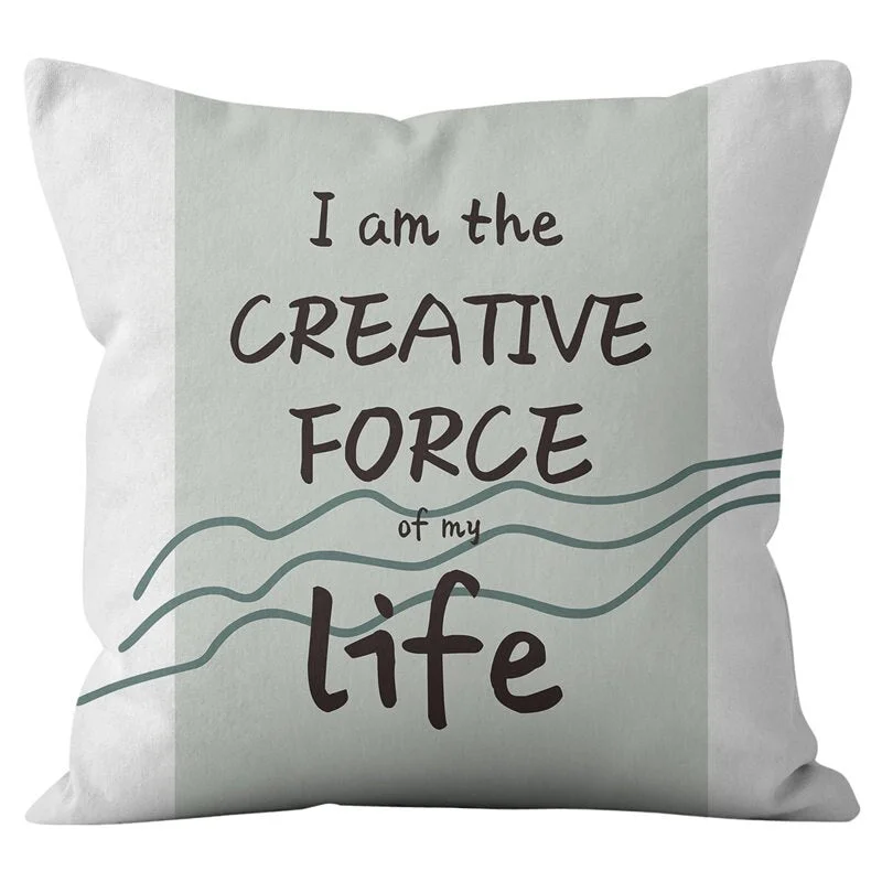 45*45cm Green Series Nordic Abstract Cushion Cover Geometric Throw Pillowcase Modern Minimalist Sofa Bed Decorative Pillows Case