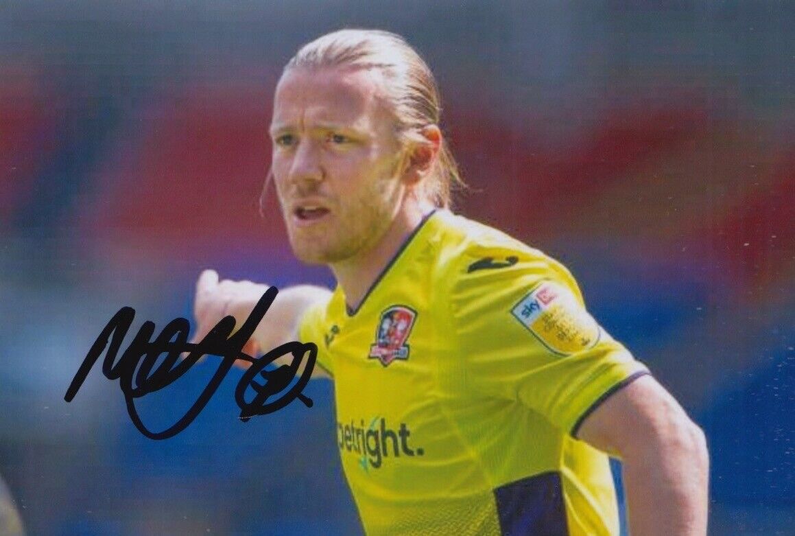 MATT JAY HAND SIGNED 6X4 Photo Poster painting EXETER CITY FOOTBALL AUTOGRAPH 1