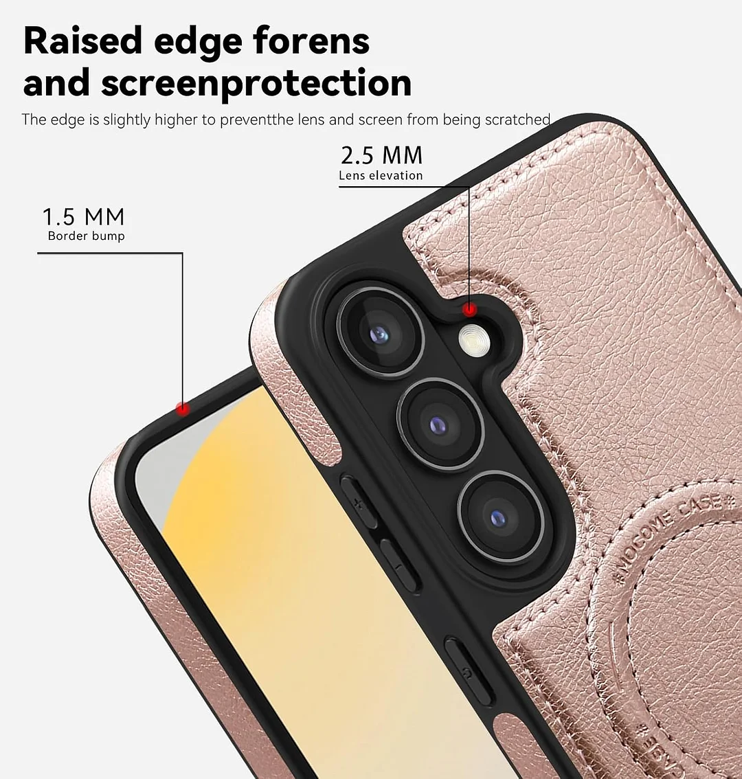 Samsung Galaxy Z Fold 6 Leather Case Magnetic Protective Case Holder Phone Case