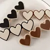 8PCS Lovely Heart Shape Barrettes Hairpins